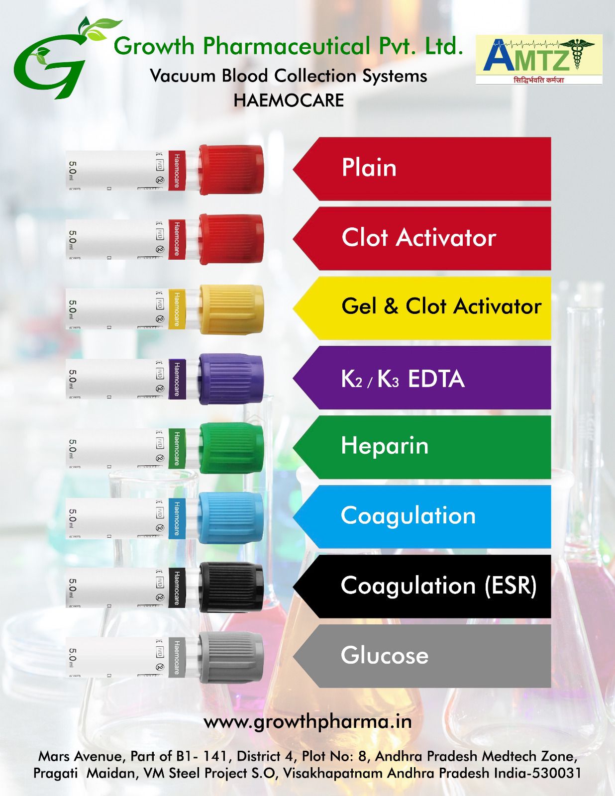 Vacuum Blood Collection Tubes